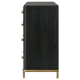 Arini Black 8-drawer Bedroom Dresser by Coaster at Eve Furniture