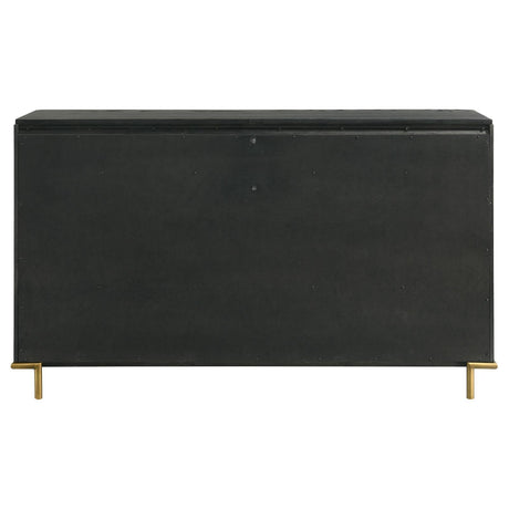 Arini Black 8-drawer Bedroom Dresser by Coaster at Eve Furniture