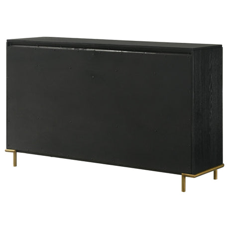 Arini Black 8-drawer Bedroom Dresser by Coaster at Eve Furniture
