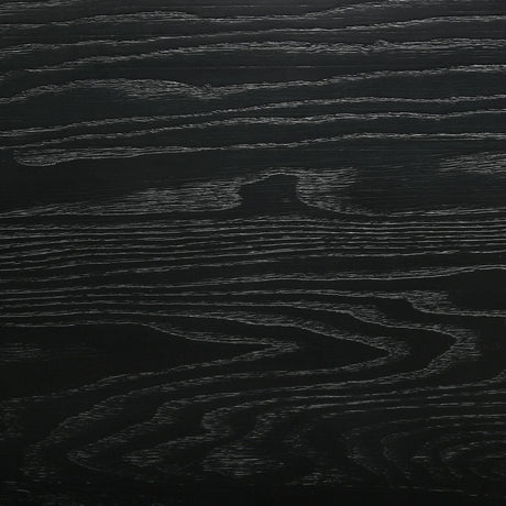 Arini Black and Natural Rattan California King Panel Bed by Coaster at Eve Furniture