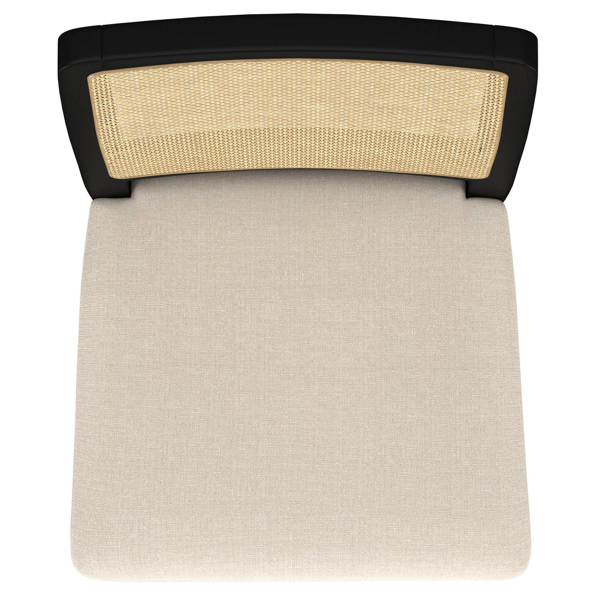 Arini Rattan Cane Dining Side Chair Black, Set of 2 by Coaster at Eve Furniture