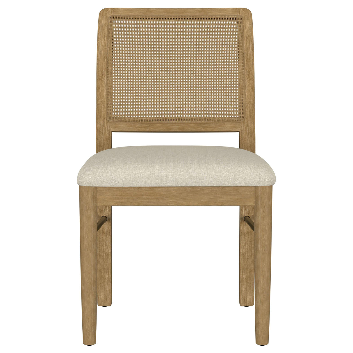Arini Rattan Cane Dining Side Chair Sand Wash, Set of 2 by Coaster at Eve Furniture