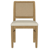 Arini Rattan Cane Dining Side Chair Sand Wash, Set of 2 by Coaster at Eve Furniture