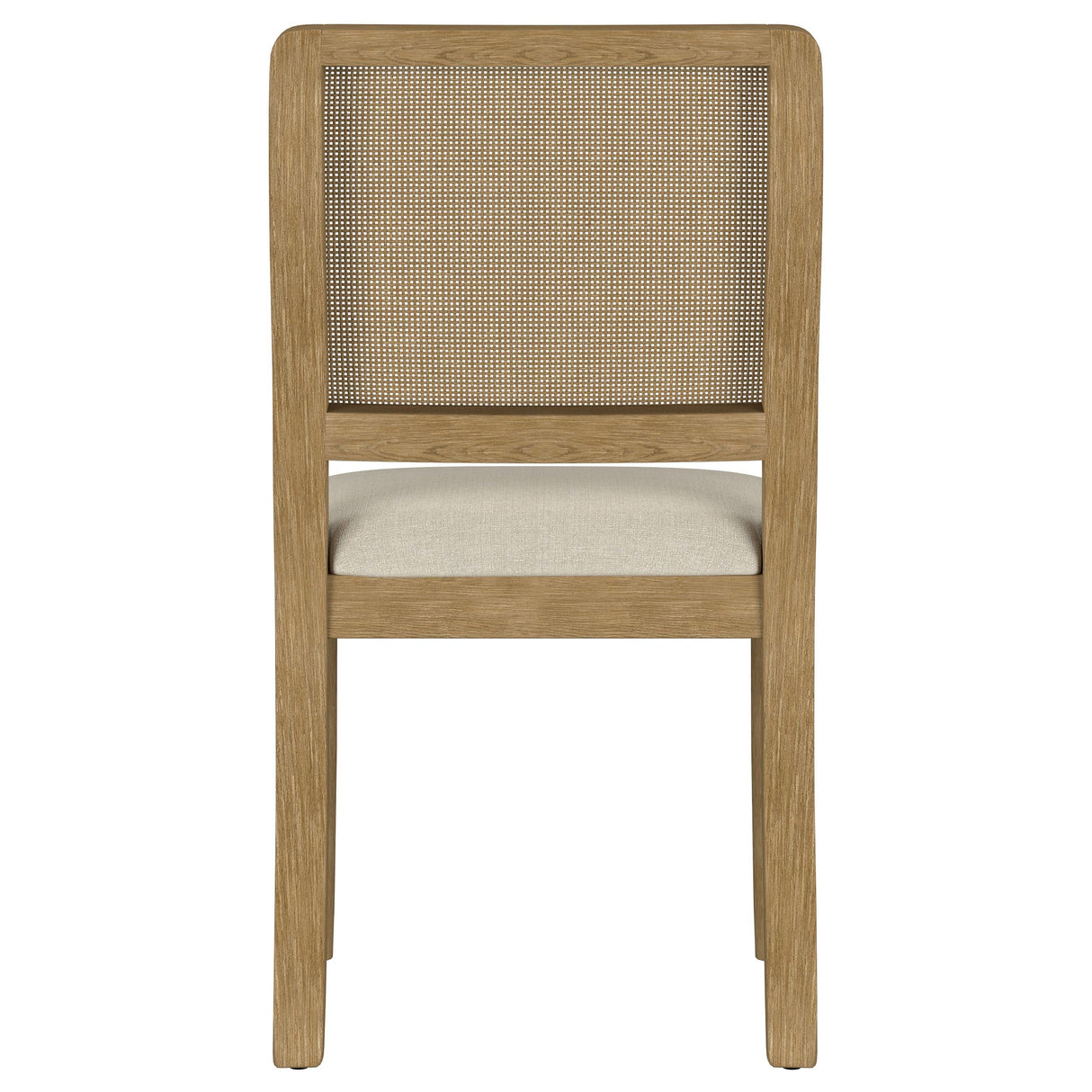 Arini Rattan Cane Dining Side Chair Sand Wash, Set of 2 by Coaster at Eve Furniture