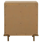 Arini Sand Wash 3-Drawer Nightstand with Dual USB Ports by Coaster at Eve Furniture