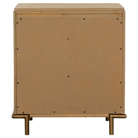 Arini Sand Wash 3-Drawer Nightstand with Dual USB Ports by Coaster at Eve Furniture
