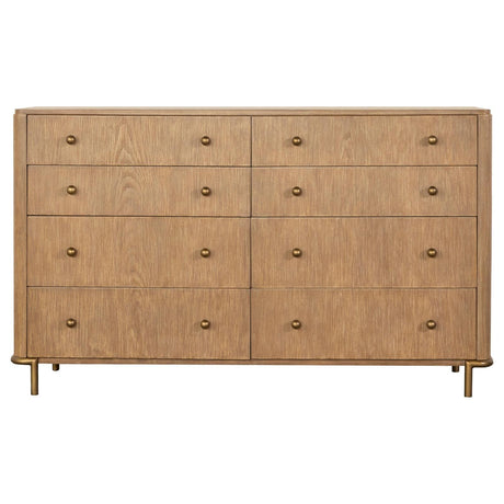 Arini Sand Wash 8-Drawer Dresser by Coaster at Eve Furniture