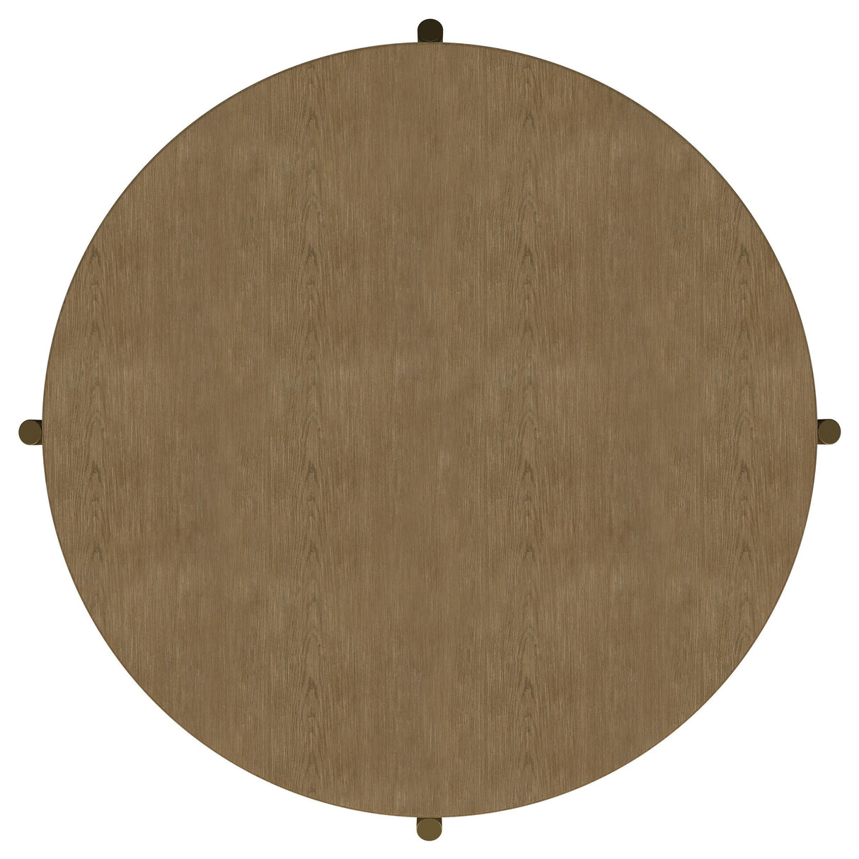 Arini Sand Wash Round Coffee Table With Storage Shelf by Coaster at Eve Furniture