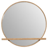 Arini Sand Wash Round Dresser Mirror by Coaster at Eve Furniture
