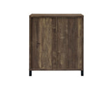 Arlington Rustic Oak Bar Cabinet with Sliding Door by Coaster at Eve Furniture