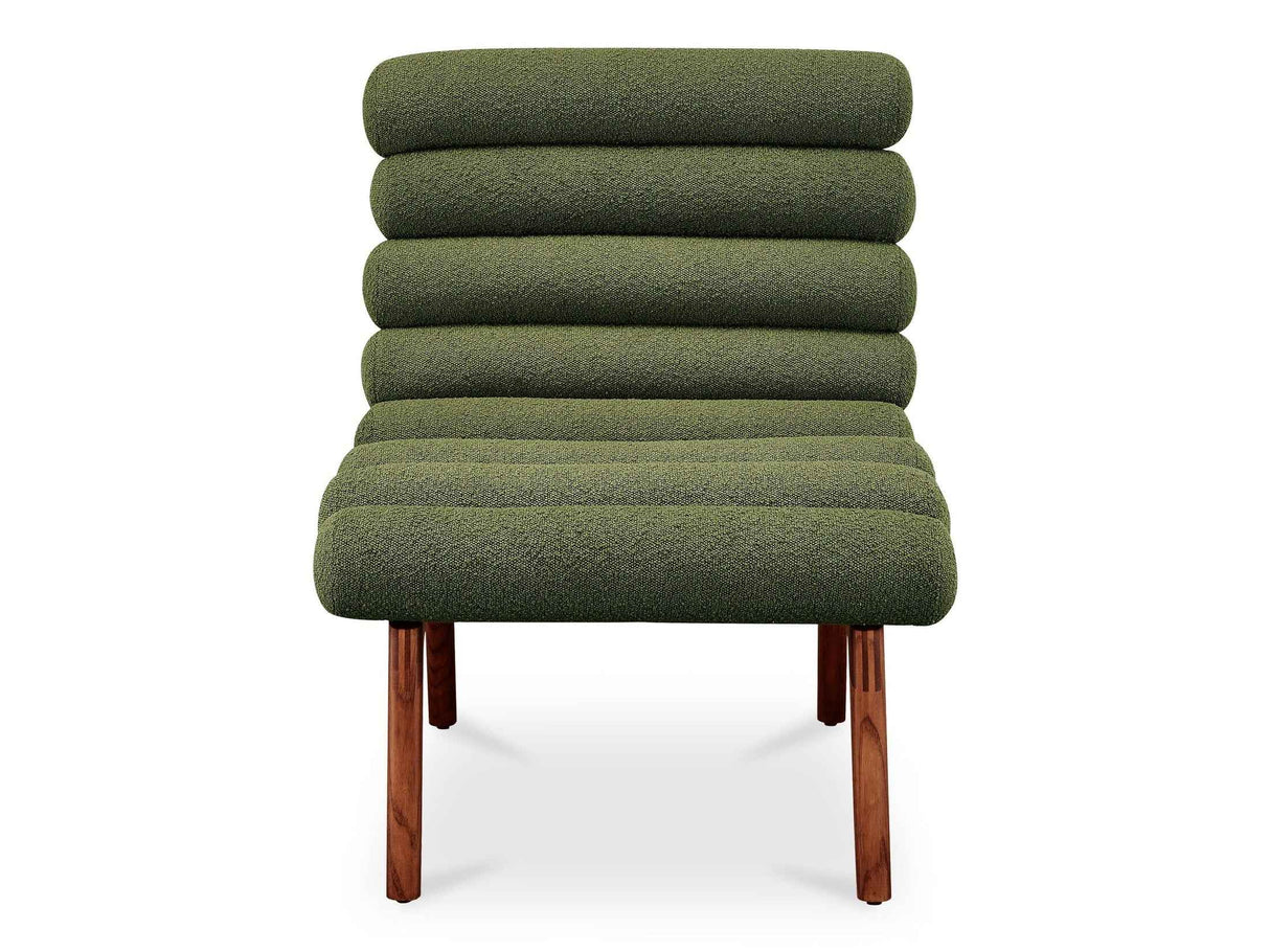 Arlo Dark Green Accent Chair by Moe's Home at Eve Furniture