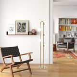 Artema Floor Lamp with WHITE by Ashcroft Imports at Eve Furniture