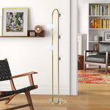 Artema Floor Lamp with WHITE by Ashcroft Imports at Eve Furniture
