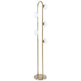 Artema Floor Lamp with WHITE by Ashcroft Imports at Eve Furniture