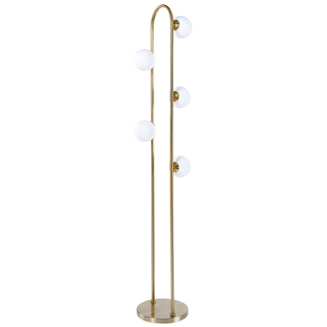 Artema Floor Lamp with WHITE by Ashcroft Imports at Eve Furniture