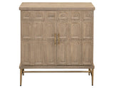 Arun Solid Wood 2-Door Accent Cabinet by Steve Silver at Eve Furniture