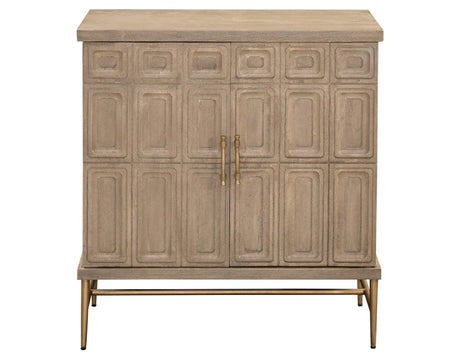 Arun Solid Wood 2-Door Accent Cabinet by Steve Silver at Eve Furniture