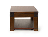 Arusha Lift Top Cocktail Table w/Casters by Steve Silver at Eve Furniture