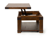 Arusha Lift Top Cocktail Table w/Casters by Steve Silver at Eve Furniture