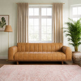 Nebraska Tan Leather Sofa