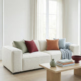 Woodley Modern Cream Boucle Sofa
