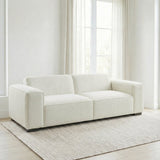Woodley Modern Cream Boucle Sofa