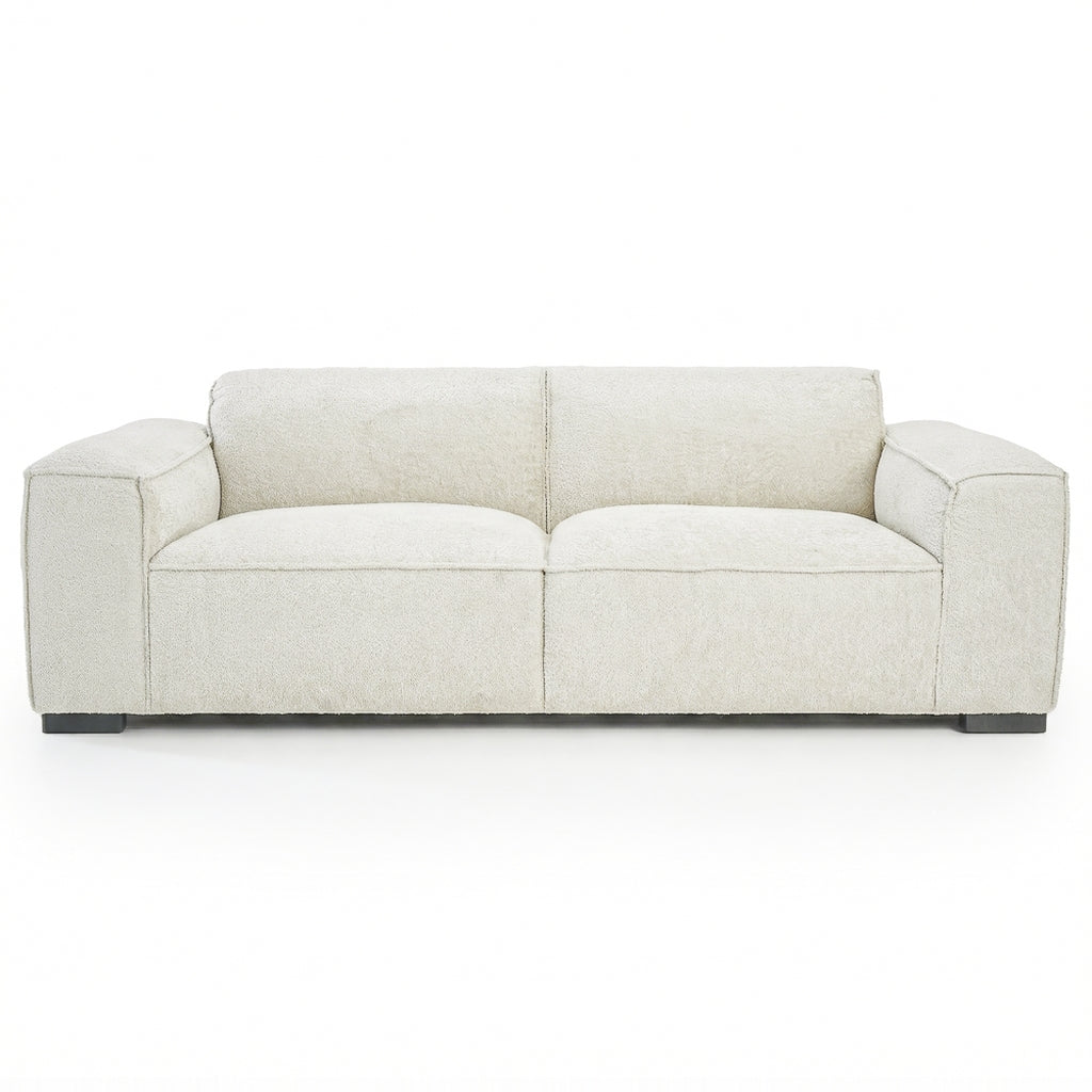 Woodley Modern Cream Boucle Sofa