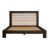 Ashcroft Beige Queen Bed by Moe's Home at Eve Furniture
