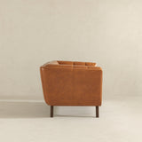 Addison Cognac Leather Lounge Chair