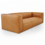 Colton Tan Leather Sofa by Ashcroft Furniture at Eve Furniture