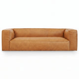 Colton Tan Leather Sofa by Ashcroft Furniture at Eve Furniture