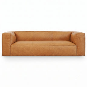 Colton Tan Leather Sofa by Ashcroft Furniture at Eve Furniture