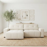 Corston Beige Linen PWR Slider Sofa