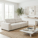 Corston Beige Linen PWR Slider Sofa