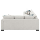 Ashford Greige Chenille Upholstered Sleeper Sectional Sofa by Coaster at Eve Furniture