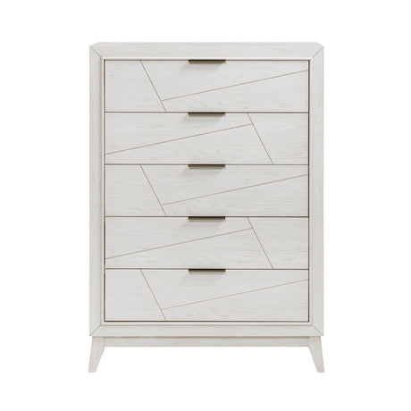 Asteria Antique White Chest by Homelegance at Eve Furniture