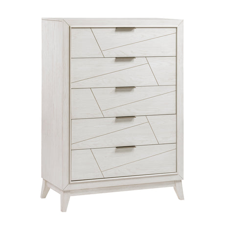 Asteria Antique White Chest by Homelegance at Eve Furniture