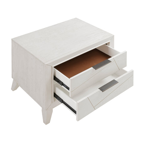 Asteria Antique White Nightstand by Homelegance at Eve Furniture