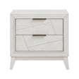 Asteria Antique White Nightstand by Homelegance at Eve Furniture