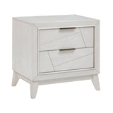 Asteria Antique White Nightstand by Homelegance at Eve Furniture