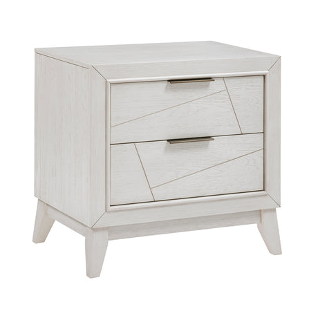 Asteria Antique White Nightstand by Homelegance at Eve Furniture