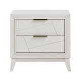 Asteria Antique White Panel Bedroom Set by Homelegance at Eve Furniture