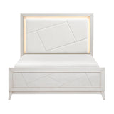 Asteria Antique White Panel Bedroom Set by Homelegance at Eve Furniture