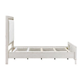 Asteria Antique White Queen Panel Bed by Homelegance at Eve Furniture