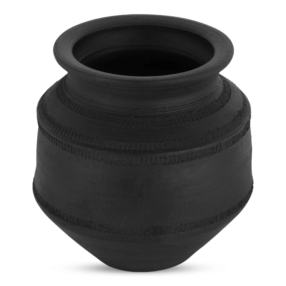 Astra Black Terracotta Vessel by Moe's Home at Eve Furniture