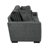 Athena Dark Gray Sofa by Homelegance at Eve Furniture