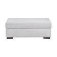 Athena Gray Ottoman by Homelegance at Eve Furniture