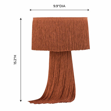 Atolla Tassel Table Lamp by TOV Furniture at Eve Furniture
