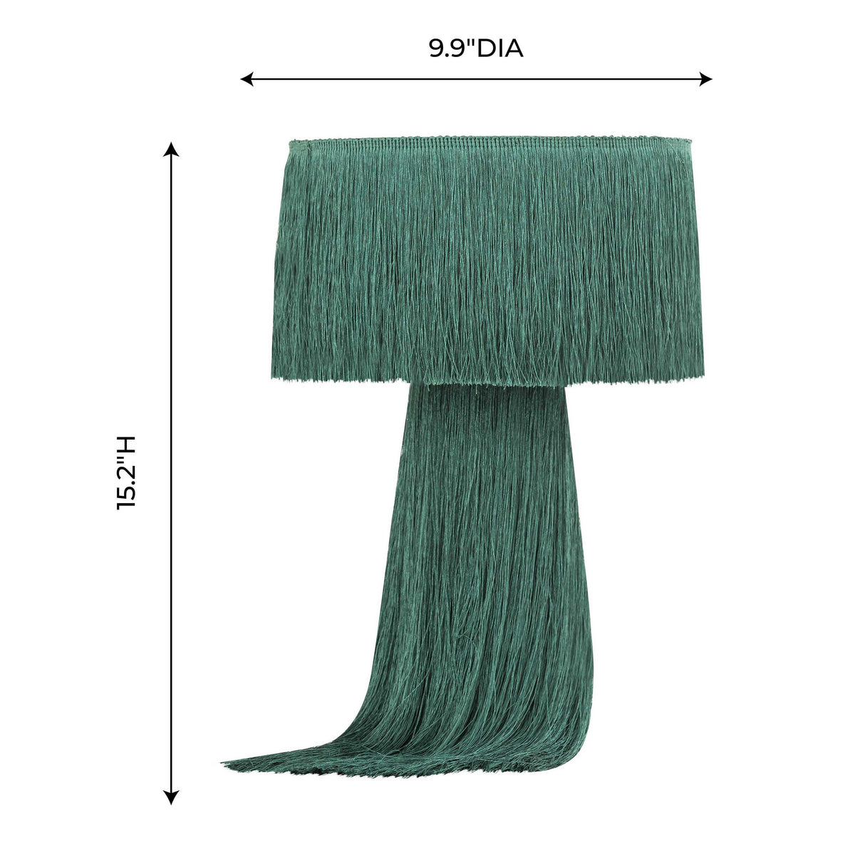 Atolla Tassel Table Lamp by TOV Furniture at Eve Furniture