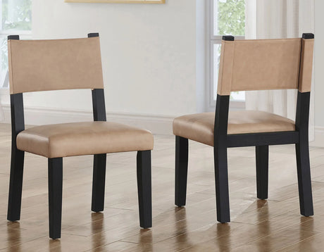 Aubrey 5-Piece 54″ Round Dining Table Set by Steve Silver at Eve Furniture